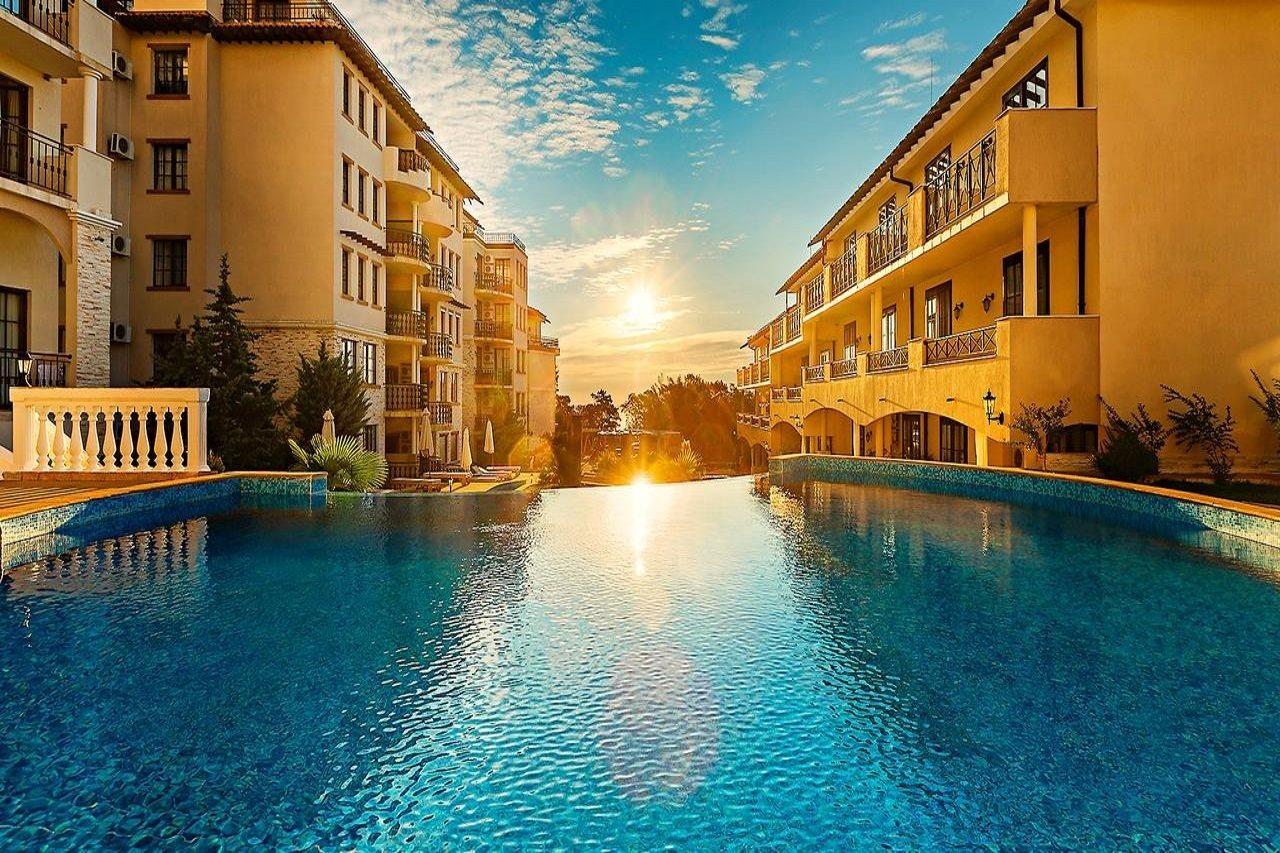 The Cliff Beach Apartments Obsor Exterior foto